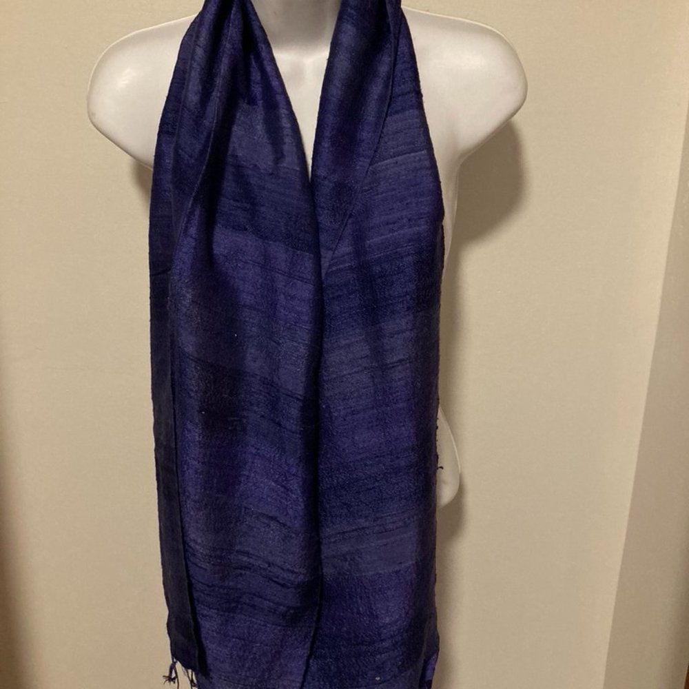 Raw Silk Scarf